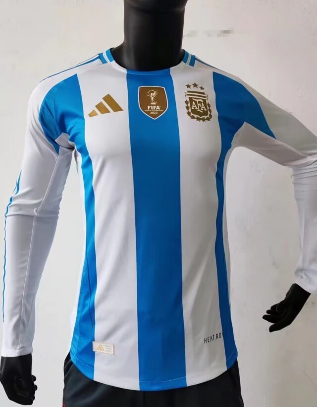 Argentina Home Player Version Long Sleeve