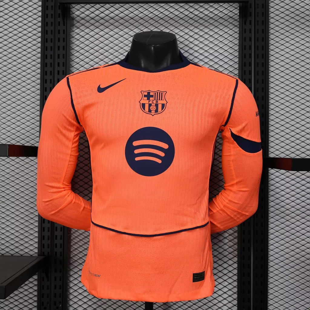 Barcelona 3rd Long Sleeve Player Version 25/26