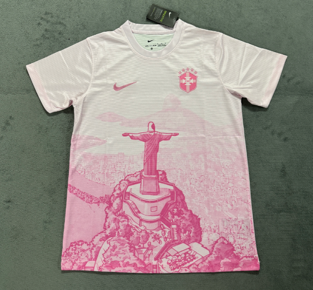 Brazil Jesus Concept Pink